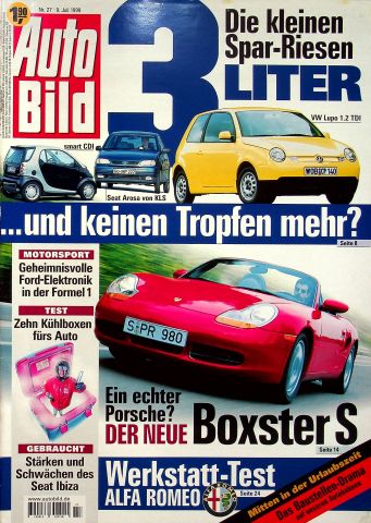 Deckblatt Auto Bild (27/1999)